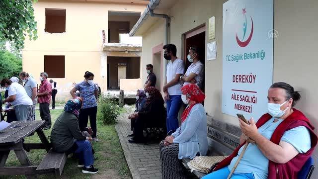Son dakika haber... KIRKLARELİ - Koronavirüs savaşçıları ndan kırsalda aşı seferberliği