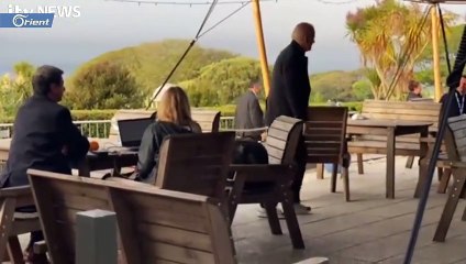 موقف محرج لبايدن  خلال قمة مجموعة السبعة ببريطانيا