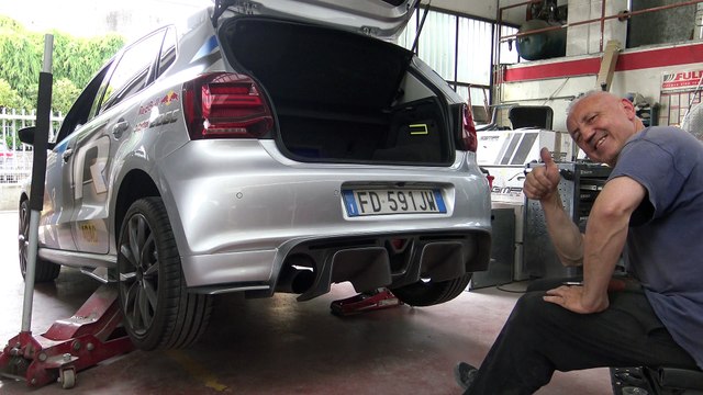 VW POLO WRC REPLICA REAR DIFFUSER
