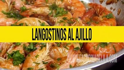 Cómo hacer langostinos al ajillo ✅