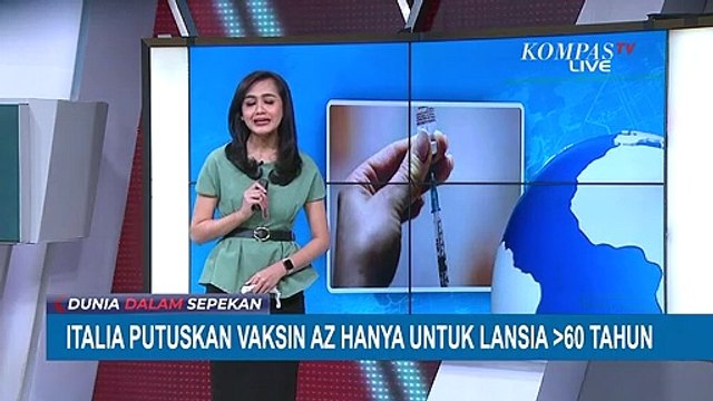 Italia Putuskan Vaksin AstraZeneca Hanya untuk Usia 60 Tahun ke Atas