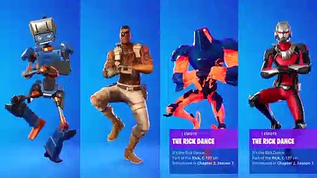 Top 50 Legendary Fortnite Dances With Best Music! (The Rick Dance, Ska-Stra-Terrestrial, Lil Saucer)