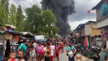 Filipinler'de korkutan gemi yangını: 6 yaralı