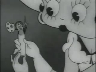 BETTY BOOP IS MY PALM READ