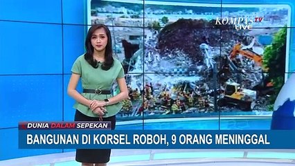 Gedung 5 Lantai di Kota Gwangju Korsel Roboh,  9 Orang Meninggal Dunia