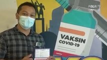 Sambut Hari Bhayangkara ke-75 Polsek Kalideres Menggelar Vaksinasi Massal Gratis
