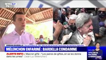 Jean-Luc Mélenchon enfariné: Jordan Bardella condamne toute 