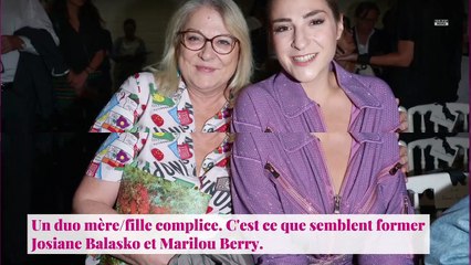 Marilou Berry : Josiane Balasko révèle pourquoi elle a été en conflit avec sa fille