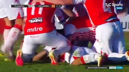 Flandria 0-2 Los Andes - Primera B - Fecha 13
