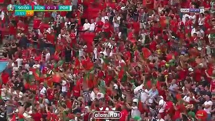 هدف كريستيانو رونالدو... البرتغال 3 × 0 المجر