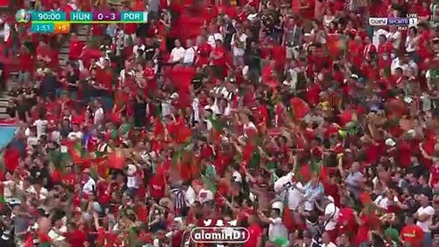 هدف كريستيانو رونالدو... البرتغال 3 × 0 المجر