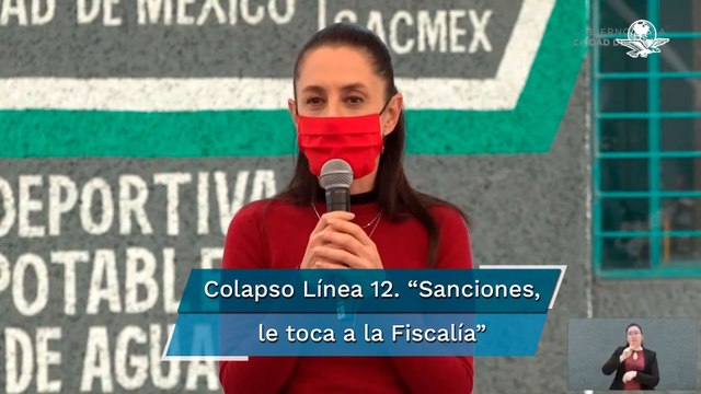 Mañana se dará a conocer primera etapa de dictamen del colapso en Línea 12 del Metro: Sheinbaum