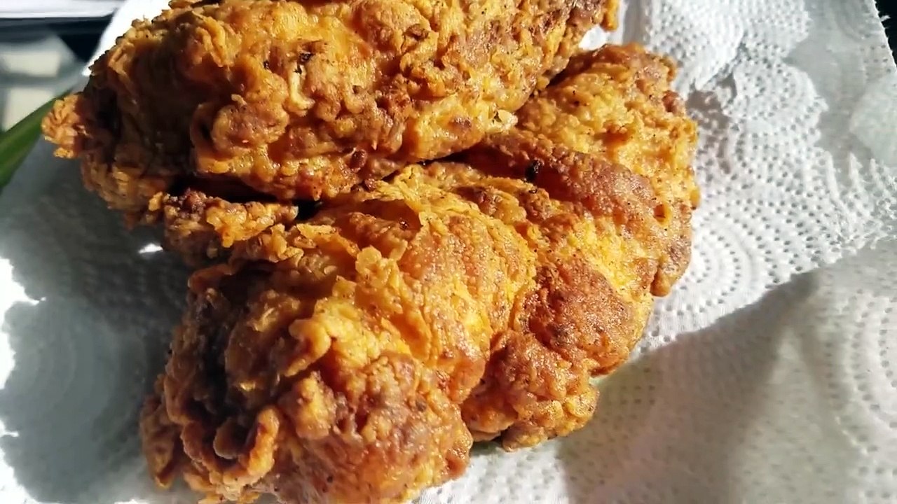 Juicy Crispy Fried Chicken Breast Island Vibe Cooking video Dailymotion