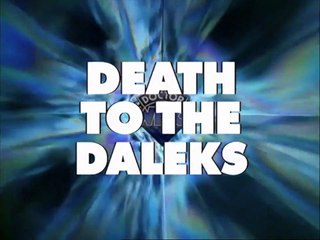 Doctor Who clásico Temporada 11 episodio 14 "Death to the Daleks part 4" (subtítulos en español)
