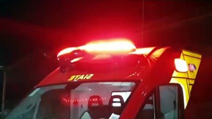 Entregador fratura a perna em acidente de trânsito no Bairro Country