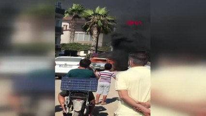 Son dakika haberi: MUĞLA'DAKİ OTOMOBİL YANGININI ÇOCUKLAR TEHLİKEYİ FARK ETMEDEN İZLEDİ