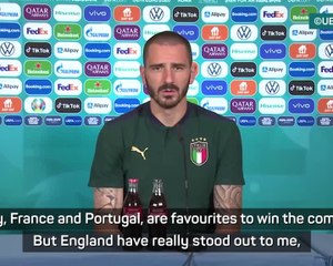 England have impressed me so far - Bonucci