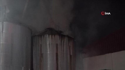 Son dakika haberleri... Enerji üretim fabrikasındaki yangın büyümeden söndürüldü