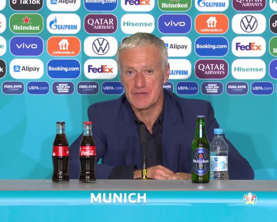 Groupe F - Deschamps encense Pogba, Rabiot et Kanté