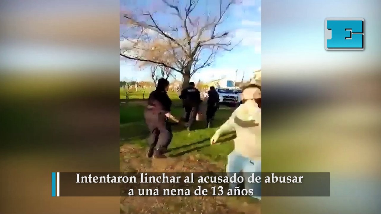 Intentaron linchar al acusado de abusar a una nena de 13 años