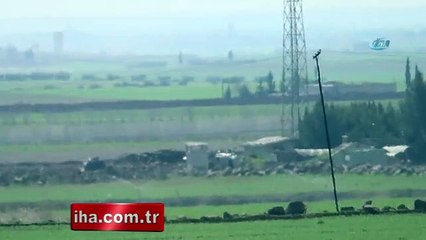 'Fırtına' DAEŞ mevzilerini vurdu!