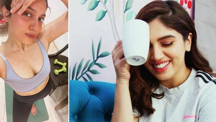 COVID से रिकवरी के बाद अपनी स्टैमिना को वापस लाने में जुटीं Bhumi Pednekar!!