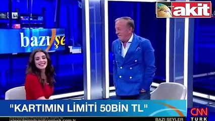 Ağaoğlu, canlı yayında cebindeki paraları saydı!