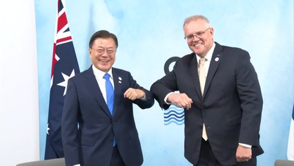 한-호주 정상회담...코로나·기후위기 협력 강화 약속 / YTN