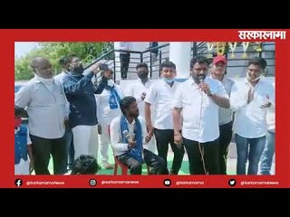अमोल मिटकरी यांनी बाबासाहेब आंबेडकर स्मारकाला जाऊन अभिवादन केले Politics | Maharashtra | Sarakarnama