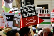 Filistin destekçileri, G7 ülkelerinden İsrail'e verdikleri desteği kesmelerini istedi