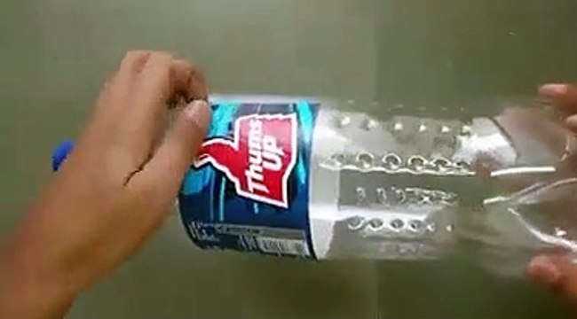 Pet şişeden süpürge nasıl yapılır?