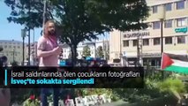 İsrail saldırılarında ölen çocukların resimleri İsveç'te sergilendi