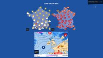 bulletin meteo du samedi 12 juin 2021