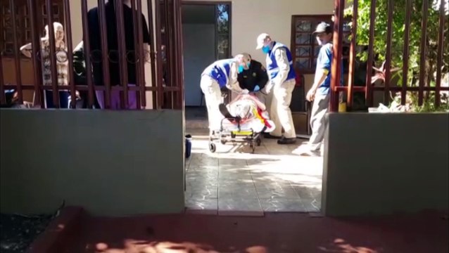 Homem que fazia reparos em caixa d'água sofre queda e precisa do socorro do Siate no Cascavel Velho