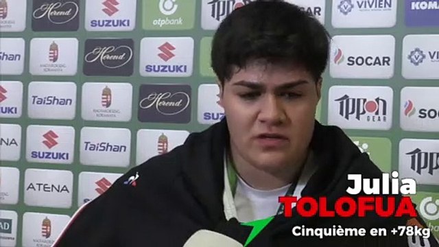 Championnats du monde seniors 2021 - Julia Tolofua : « Triste de ne pas ramener la médaille »