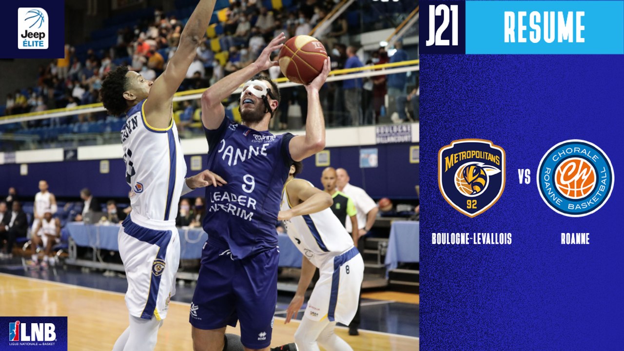 Boulogne-Levallois vs. Roanne (75-69) - Résumé - 2020/21