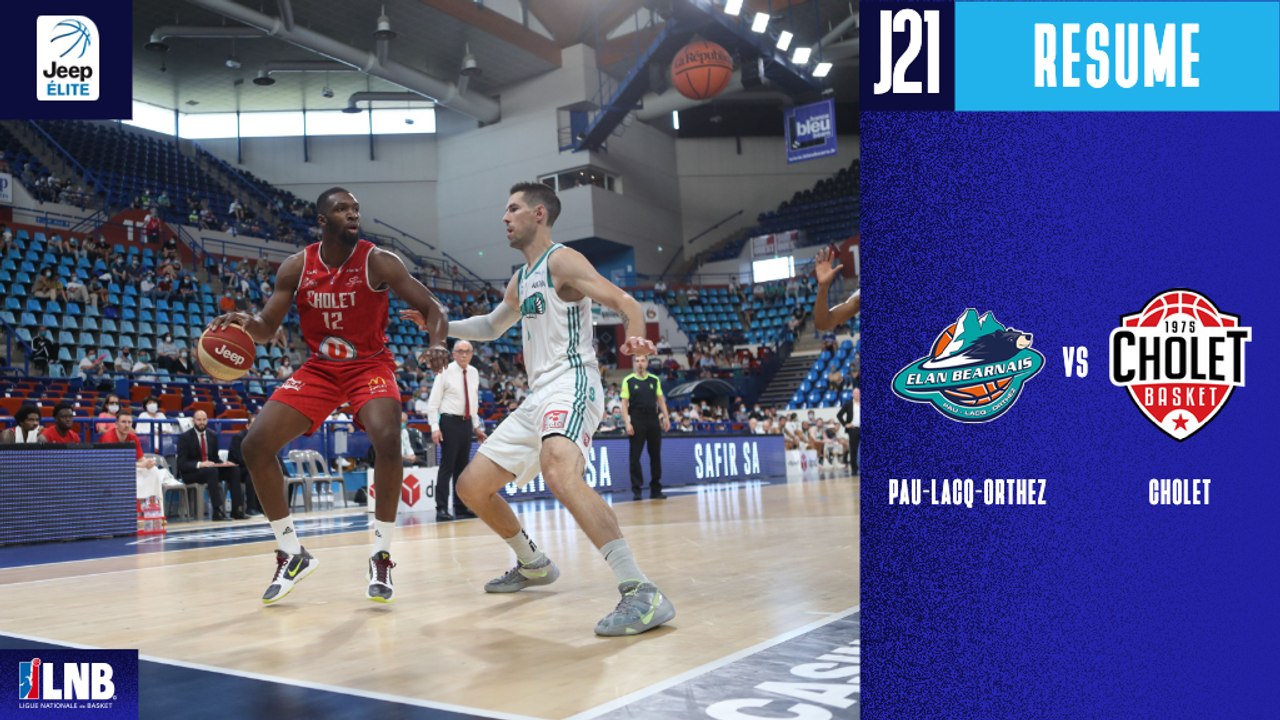 Pau-Lacq-Orthez vs. Cholet (73-62) - Résumé - 2020/21