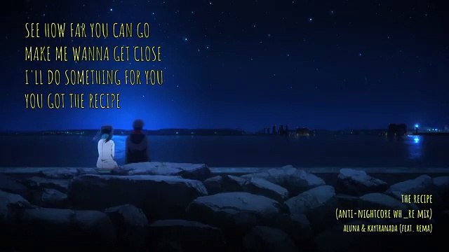 The Recipe → Aluna & Kaytranada [Feat. Rema] (Slowed + Reverb + Lyrics)