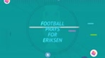 Socialeyesed - Football prays for Christian Eriksen