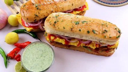 Street Style Bun kabab,Anday Wala Burger Recipe