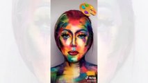 Makeup Inspired By Emojis | Tiktok Emoji Makeup Challenge