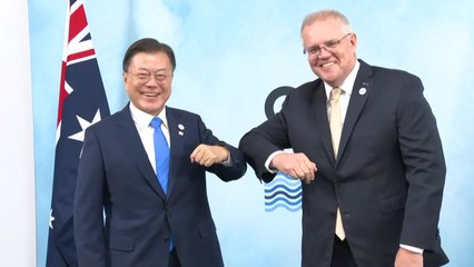 첫날 공식일정 마무리...한일 정상은 '인사만' / YTN