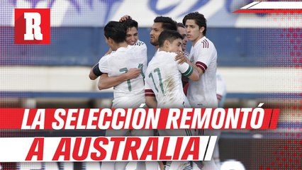 La Selección Mexicana Olímpica le remontó a Australia y terminó invicto la gira en España