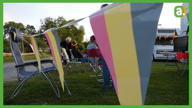 Euro 2020 : Belgique-Russie au camping