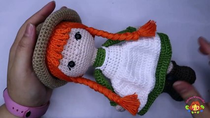 Anne | Part 1 | Head, Arms, Boots & Legs | How To Crochet | Amigurumi Tutorial