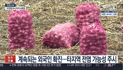 창녕 외국인 확진자 100명 육박…타지역 확산 우려