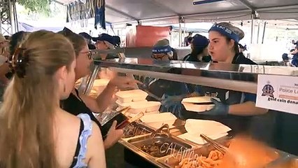 Thousands attend Greek food event in Darwin esplanade