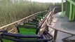 Python In Bamboo Forest (Viper) Wooden Roller Coaster Back Seat Pov! Nanchang Wanda Park China