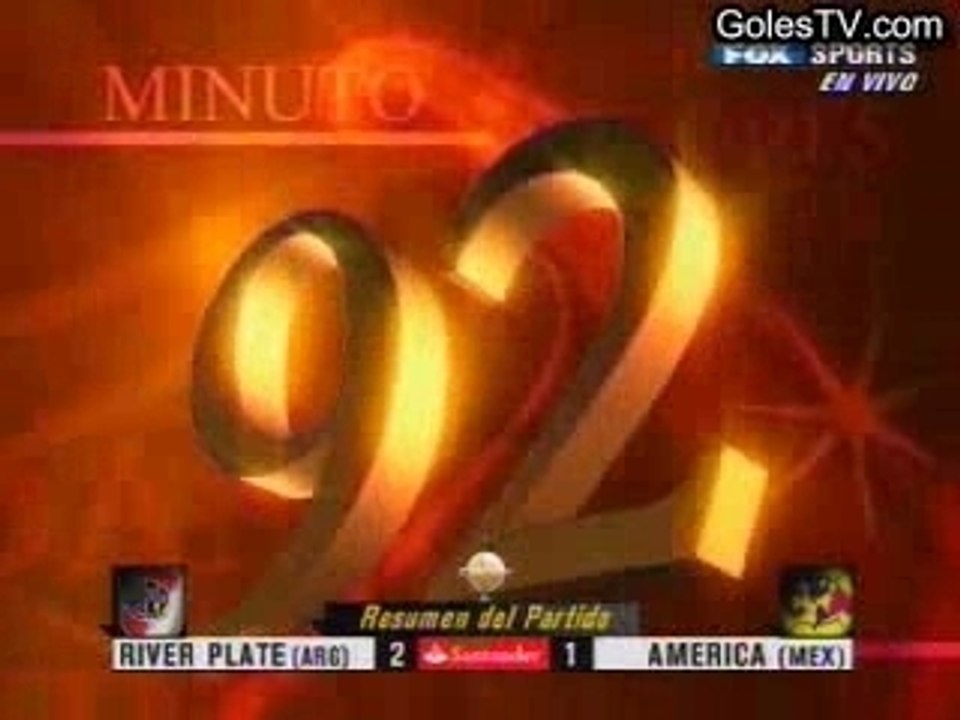 River 2-1 America (Copa Libertadores 08)