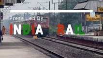 A perfect crossing __ Howrah-Maldatown Express With Katwa-Bandel Emu Local __ Indian Railway